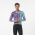 Tricou cu maneca lunga Castelli Nebula Thermo, Albastru Metalic/Steel Fade