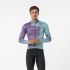 Tricou cu maneca lunga Castelli Nebula Thermo, Albastru Metalic/Steel Fade