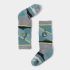 Șosete Merino schi Smartwool Gondola Games - gri Light Gray | Over-the-Calf | Full Cushion