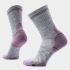 Șosete hiking Smartwool Hike Mid Crew - gri Medium Gray, amortizare țintită