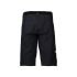 Pantaloni scurți MTB enduro ușori POC Essential Enduro Light Shorts - Uranium Black