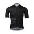 Tricou ciclism șosea POC Pristine Print Jersey - Uranium Black