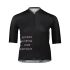 Tricou ciclism șosea POC Pristine Print Jersey W - Uranium Black