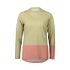 Tricou ciclism MTB POC MTB Pure LS Jersey W - Prehnite Green/Rock Salt