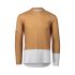 Tricou ciclism MTB POC MTB Pure LS Jersey - Granite Grey/Zink Orange