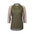 Tricou ciclism MTB POC MTB Pure 3/4 Jersey W - Calcite Blue/Light Sandstone Beige