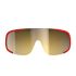 Ochelari ciclism POC Aspire - Prismane Red/Clarity Road/Partly Sunny Gold