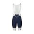 Pantaloni scurți ciclism cu bretele POC Raceday Bibshorts - Turmaline Navy / Hydrogen White