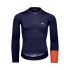 Tricou ciclism cu mânecă lungă POC Cadence L/S Jersey - Granite Grey