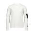 Tricou cu mânecă lungă POC L/S Tee Jr - Blixten White