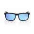 Ochelari de soare 100% Blake - Soft Tact Cool Grey / HiPER Crimson Silver Mirror Lens