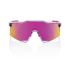 Ochelari ciclism 100% Speedcraft - Polished Black / HiPER Polarized Lavender Mirror