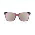Ochelari de soare 100% Legere Square - Soft Tact Cool Gray / HiPER Crimson Silver Mirror Lens