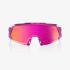 Ochelari ciclism 100% Korbin X - Gloss Black Chrome / HiPER Silver Mirror