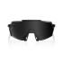 Ochelari ciclism 100% Korbin - Matte Black Gloss Black / Black Mirror