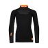Bluză schi copii POC Resistance Layer Jersey - Uranium Black