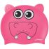 Finis - Casca de inot pentru copii - Animal Heads Angelfish Red