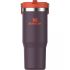Stanley - termos tip sticla cu pai - Flip Straw Tumbler - Citron - 890 ml