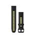 Garmin curea silicon QuickFit 20 - neagra cu parte extra lunga pentru Fenix 5s/ 6s/ 7s D2 Delta S