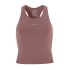 Craft Hypervent Cropped Pocket Singlet W – Top scurt de alergare cu buzunare - Mov